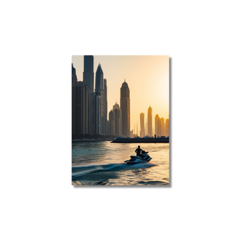 Jetski Dubai Sunset