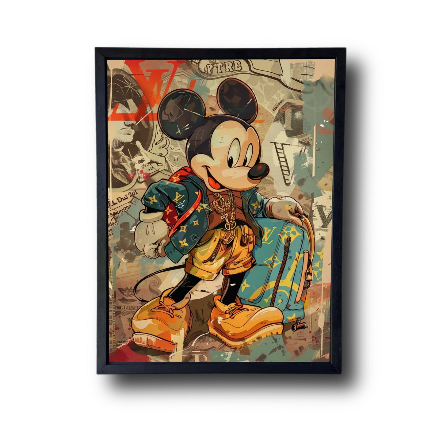 Mickey Mouse Bag Louis Vuitton Suitcase