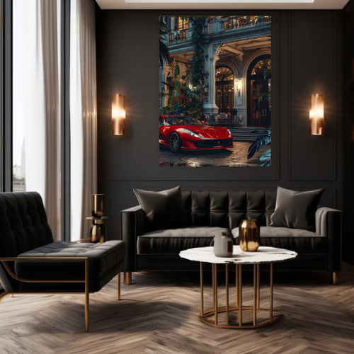 Luxury Home Red Ferrari 2.0