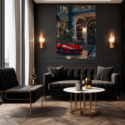 Luxury Home Red Ferrari 2.0