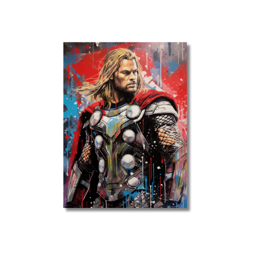 Painting of Thor