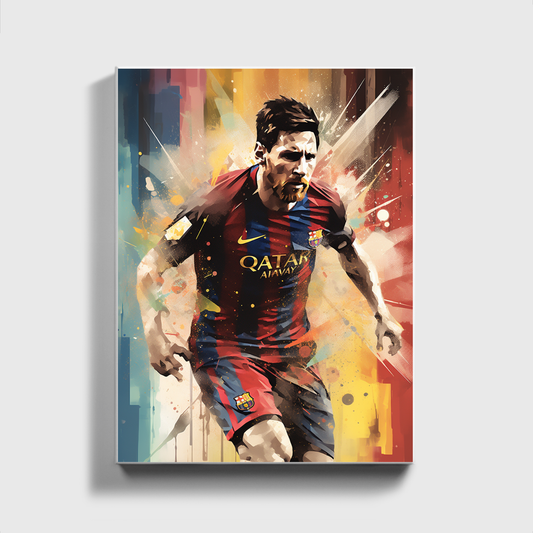 Gemalt Leonel Messi