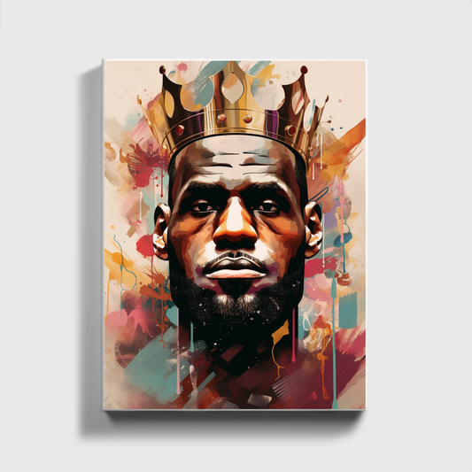 Bemalter Lebron James King