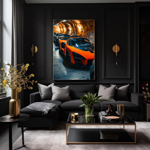 Orange Mclaren