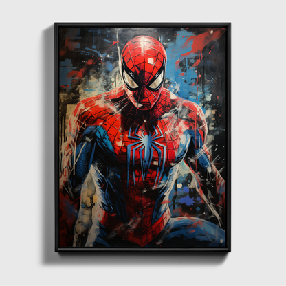 Gemälde von Spiderman