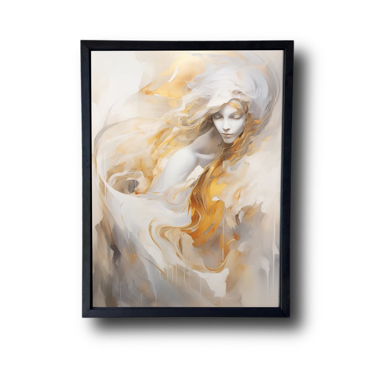 Abstract Gold Painting