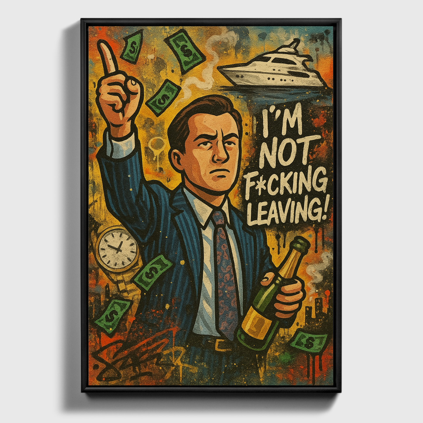 I'm Not F****ing Leaving