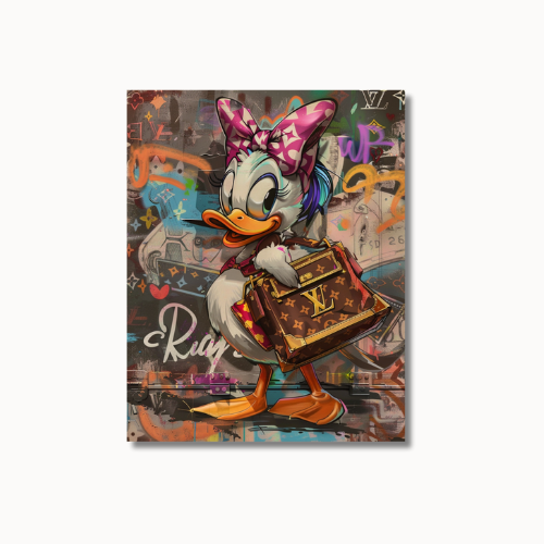 Daisy Duck Louis Vuitton Make Up Bag