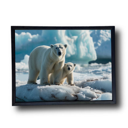 Polar Bear On Iceberg