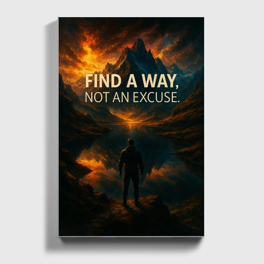 Find A Way Not An Excuse