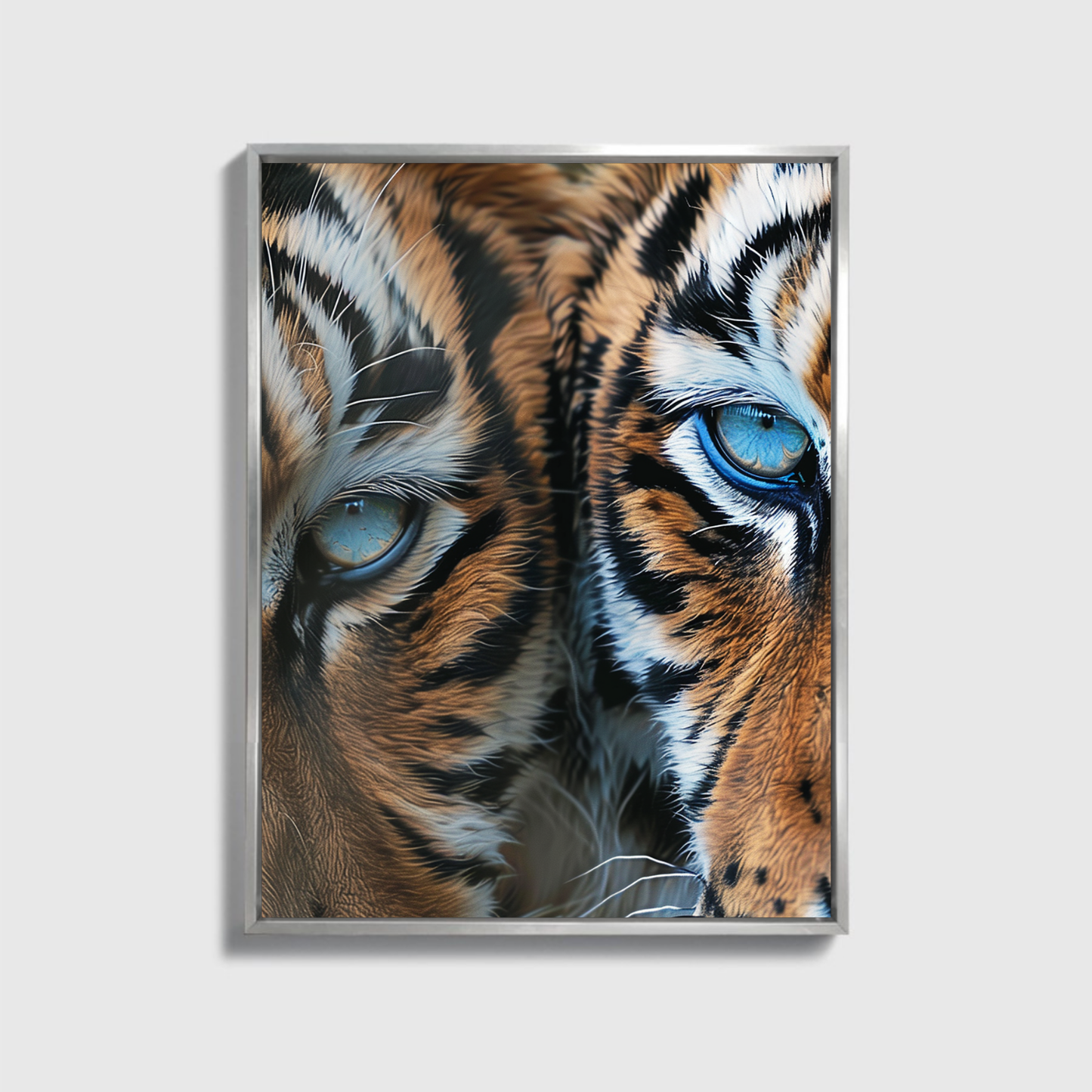 Blauäugiger Tiger
