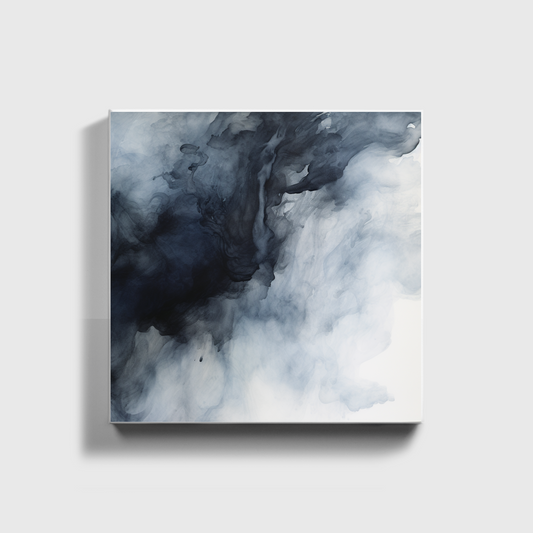 Gray And Black Painting