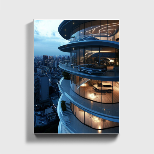 Tokyo High-Rise Penthouse Outside View