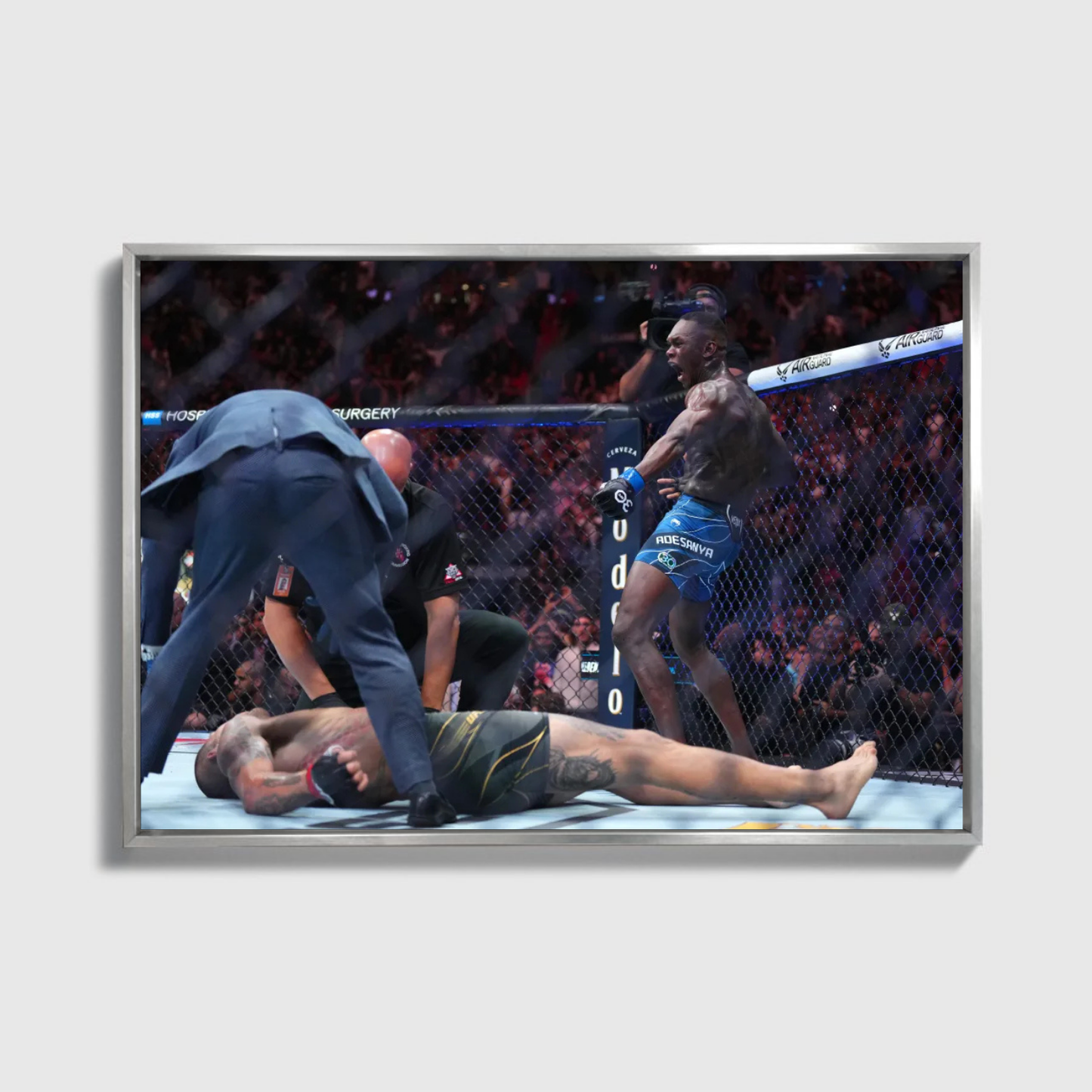 Israel Adesanya KO-Sieg