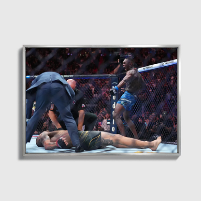 Israel Adesanya KO-Sieg
