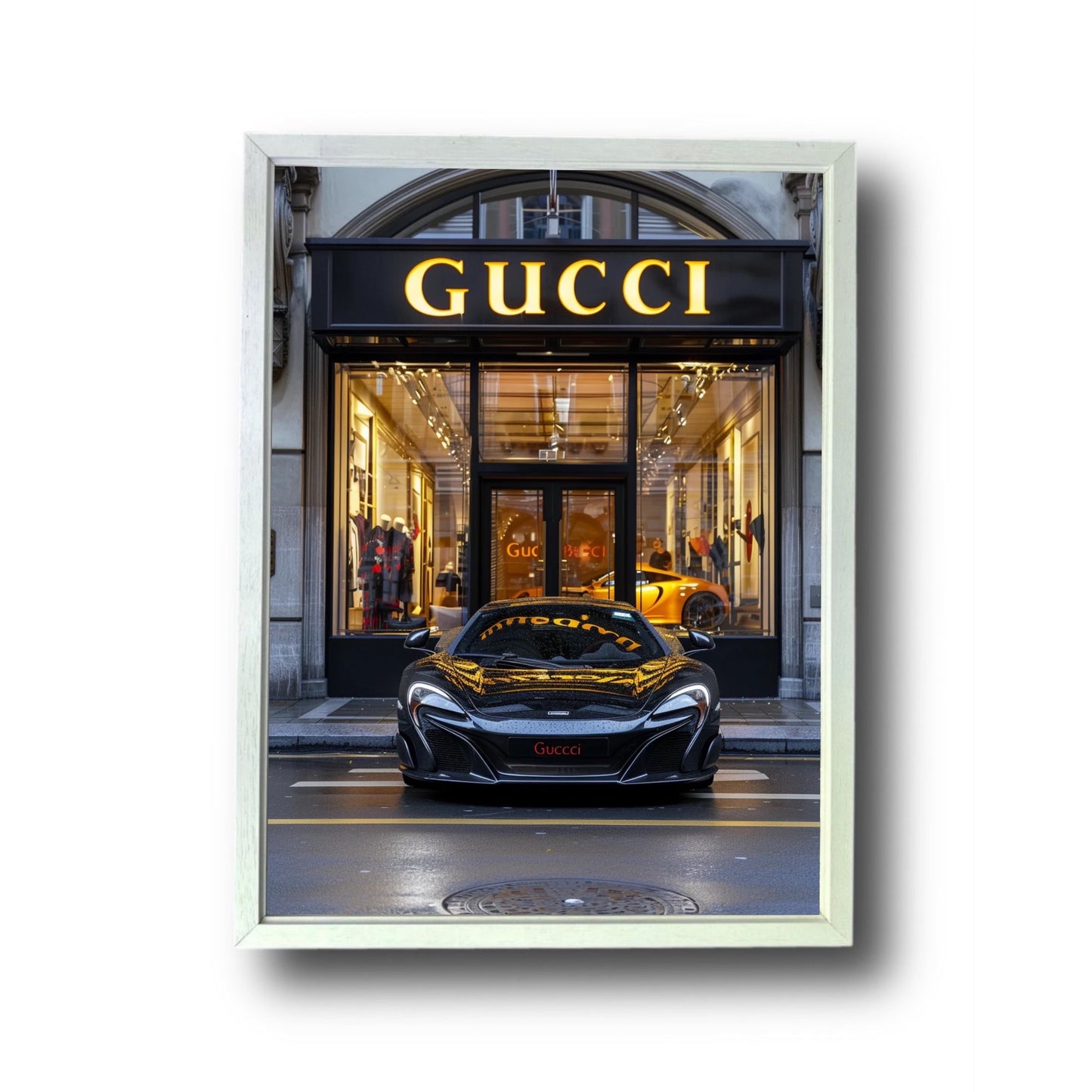 Black mclaren of Gucci Store 2.0