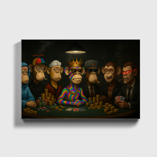 Ape Kings of the Poker Table