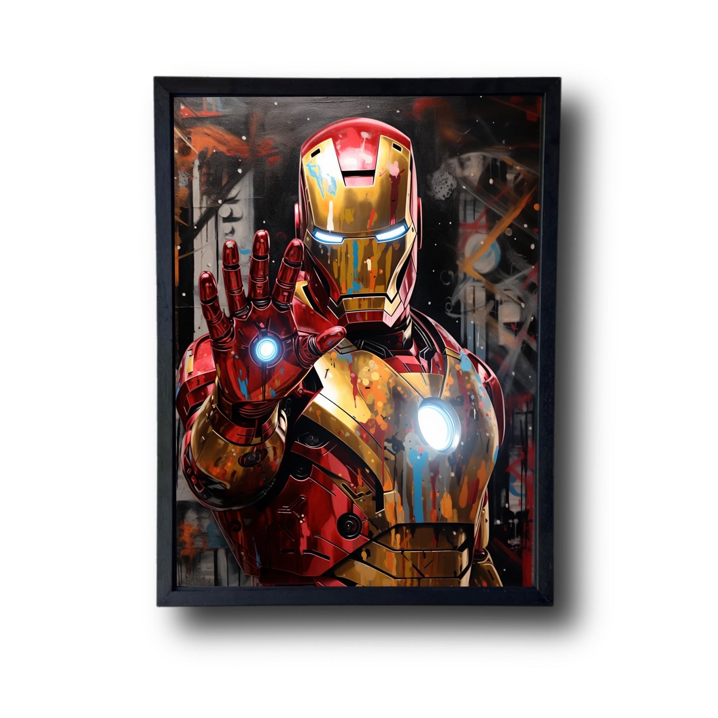 Painting of Iron Man