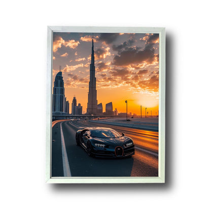 Dubai Bugatti Front View