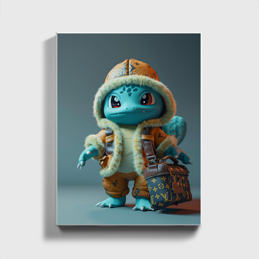 Squirtle in Louise Vuitton