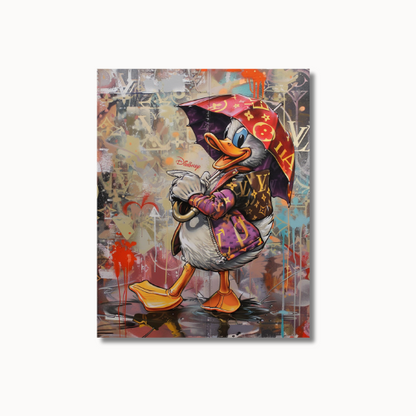 Daisy Duck Louis Vuitton with an Umbrella 2.0