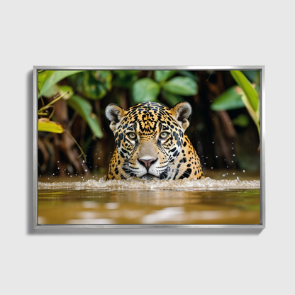 Jaguar Emerging Amazon River