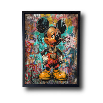 Mickey Mouse Chain Painting