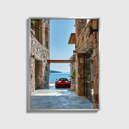 Greek Island Ferrari