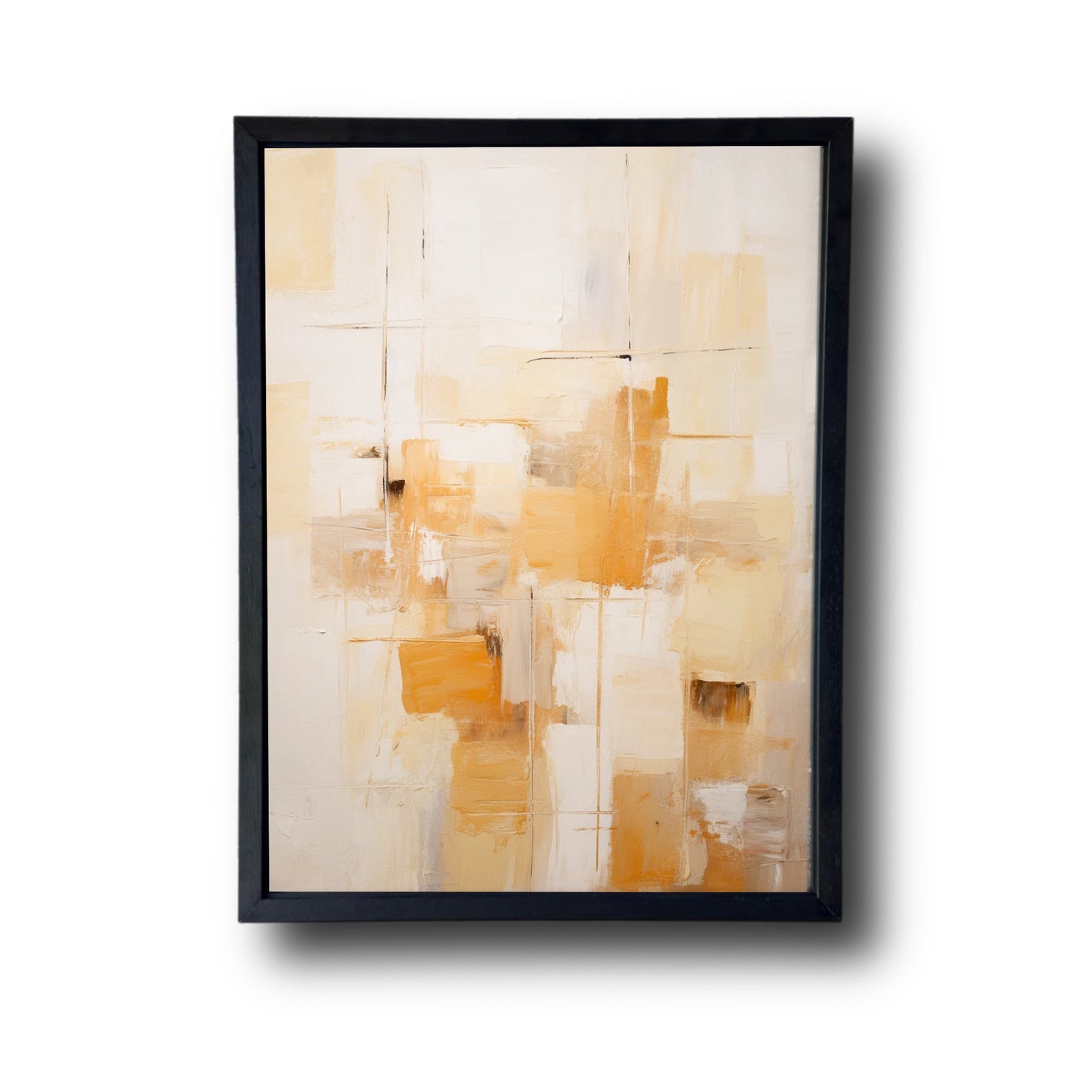 Beige Abstract Painting