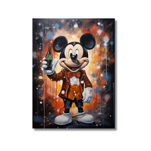 Painted MickeyMouse