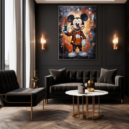 Painted MickeyMouse