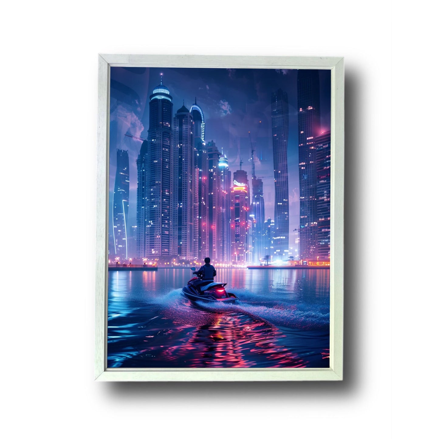 Jetski Dubai Night Light