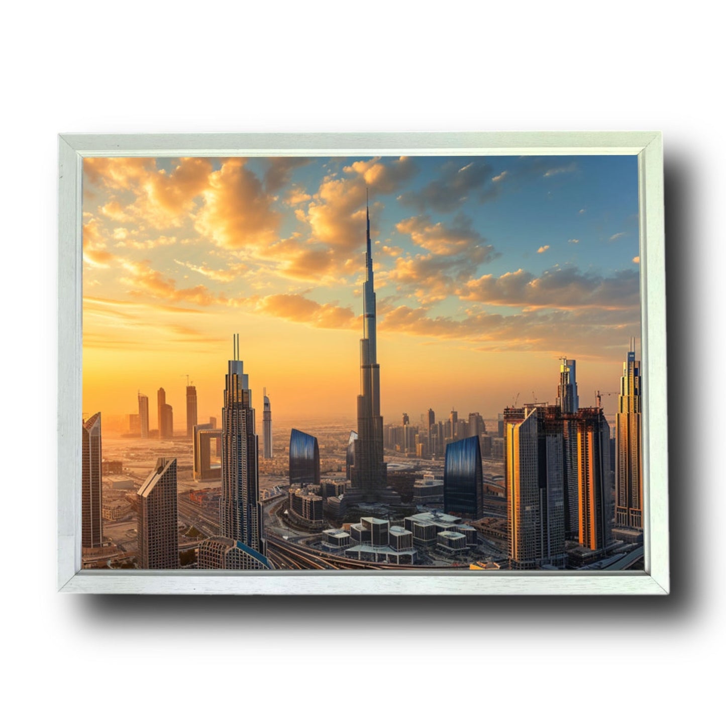 Dubai Burj Khalifa Cityscape