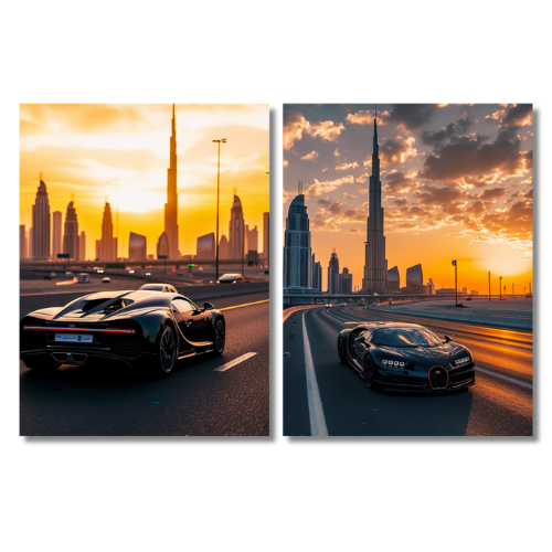 Bugatti Dubai Skyline 2X