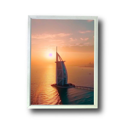 Dubai Burj Al Arab Sunset