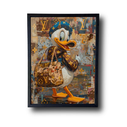 Donald Duck Louis Vuitton bag Painting 2.0