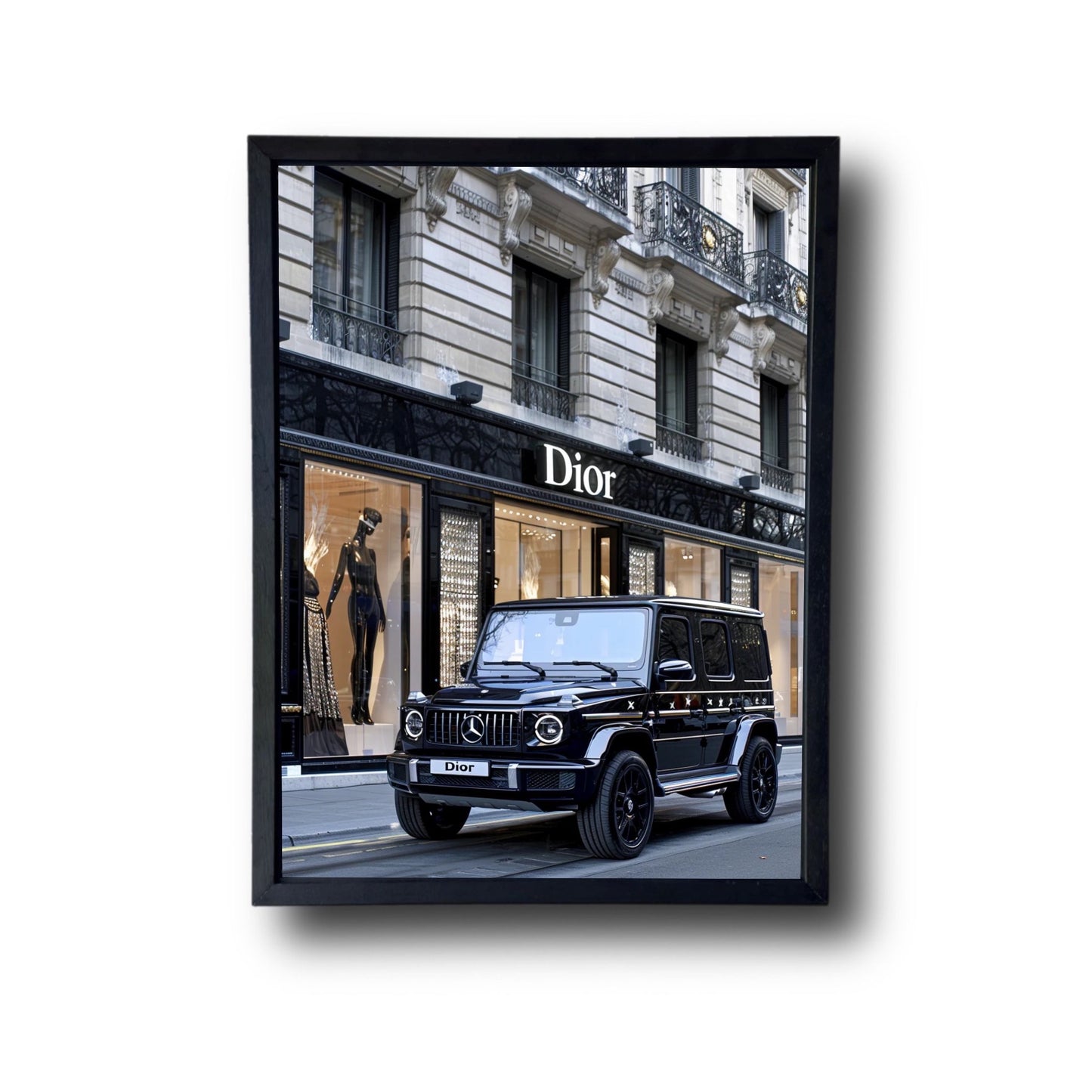 G Wagon Front of Gucci Store 3.0