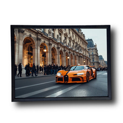 Paris Orange Bugatti