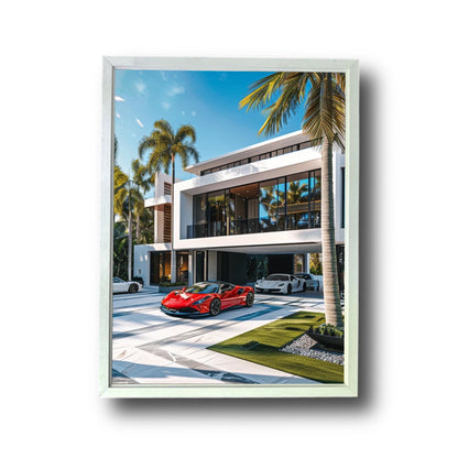 Miami Mansion supercars