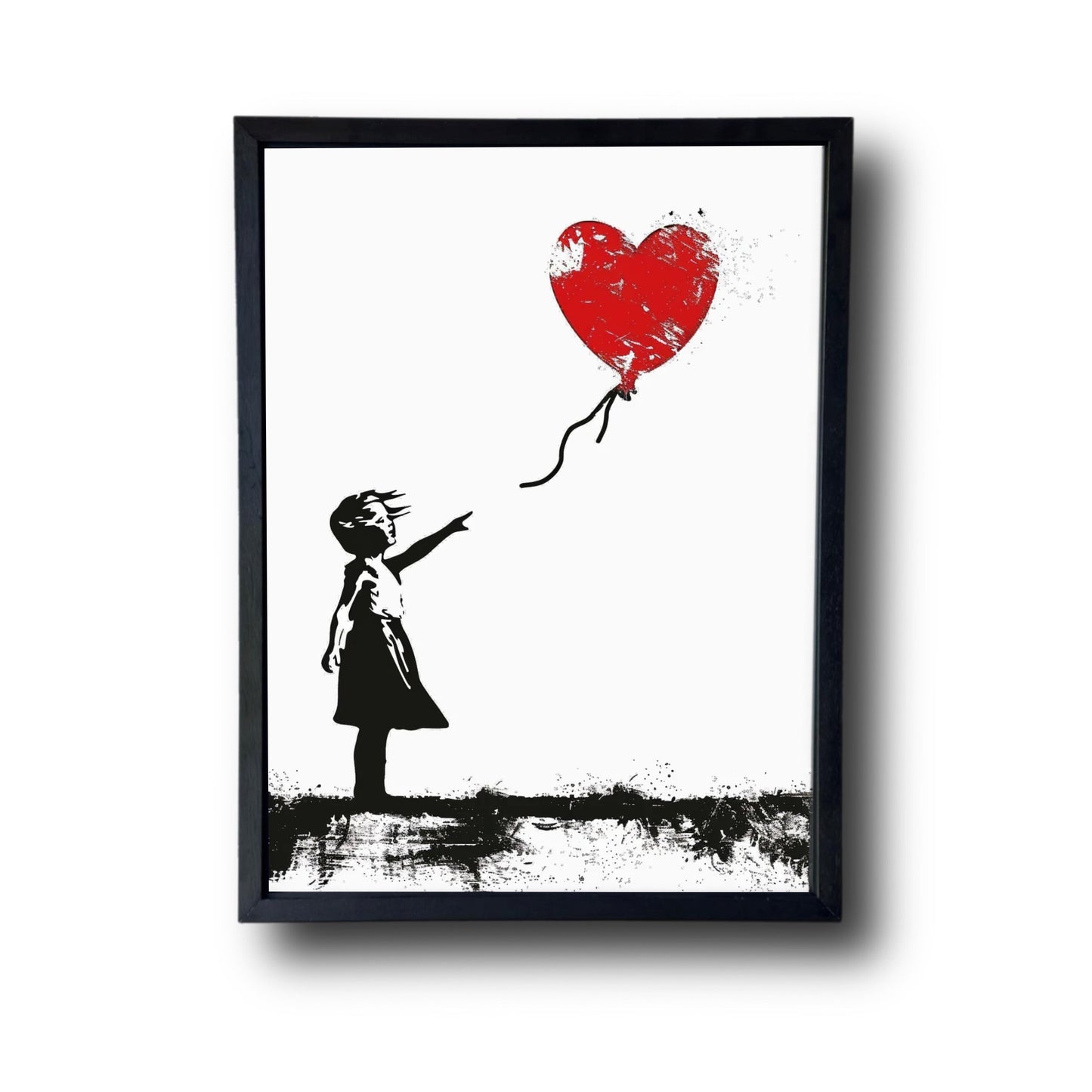 The Girl with the Love Balloon Right