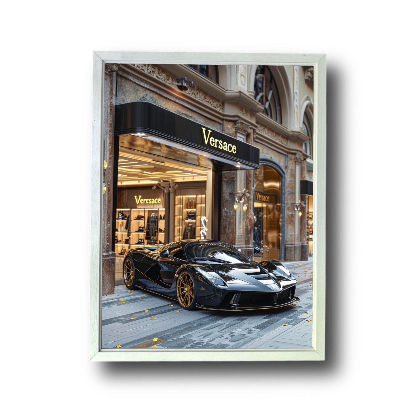 Ferarri Front of Versace Store 2.0