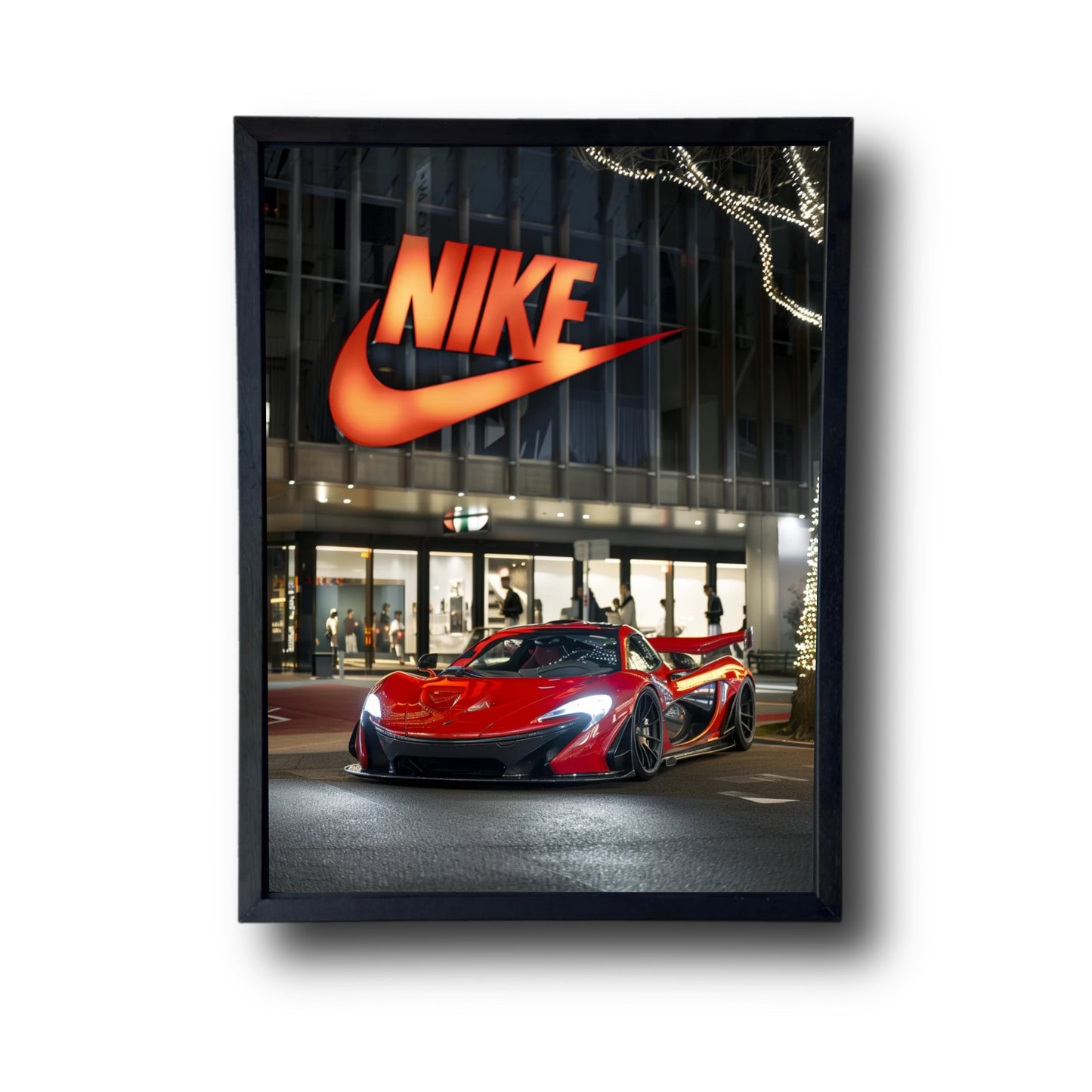 Mclaren Front of Nike Store 2.0