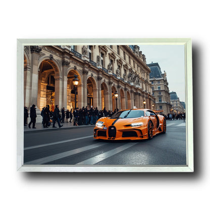 Paris Orange Bugatti