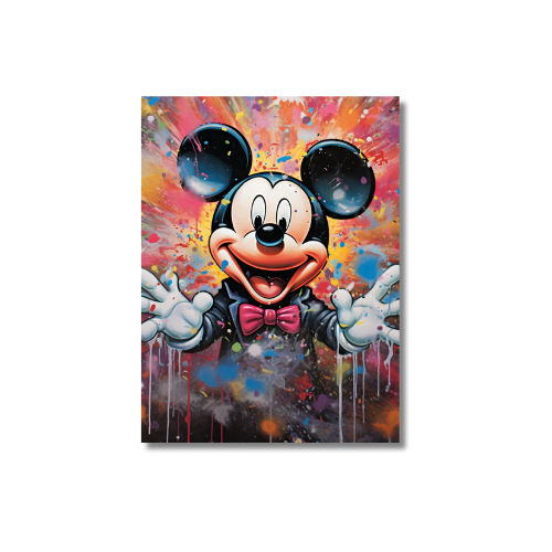 Painted Mickey Mouse