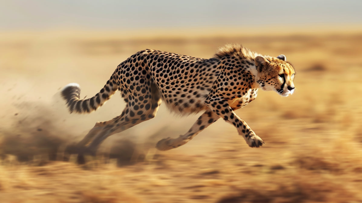 Cheetah Springting