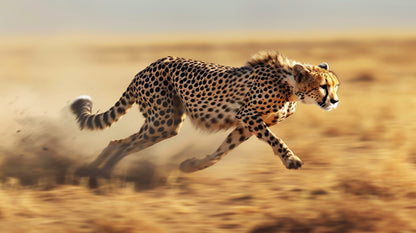 Cheetah Springting