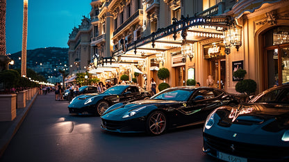 Monte Carlo Night Black Supercars