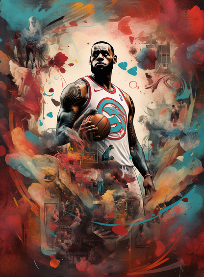 Painted Lebron James 2.0