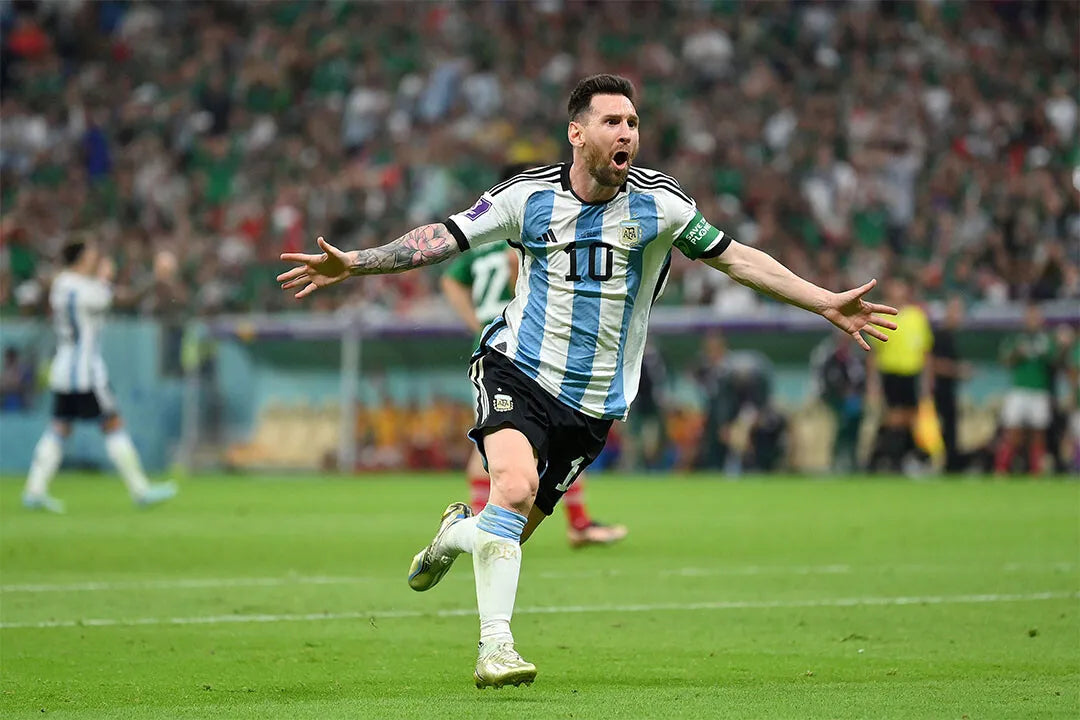 Argentina Leonel Messi Celebration