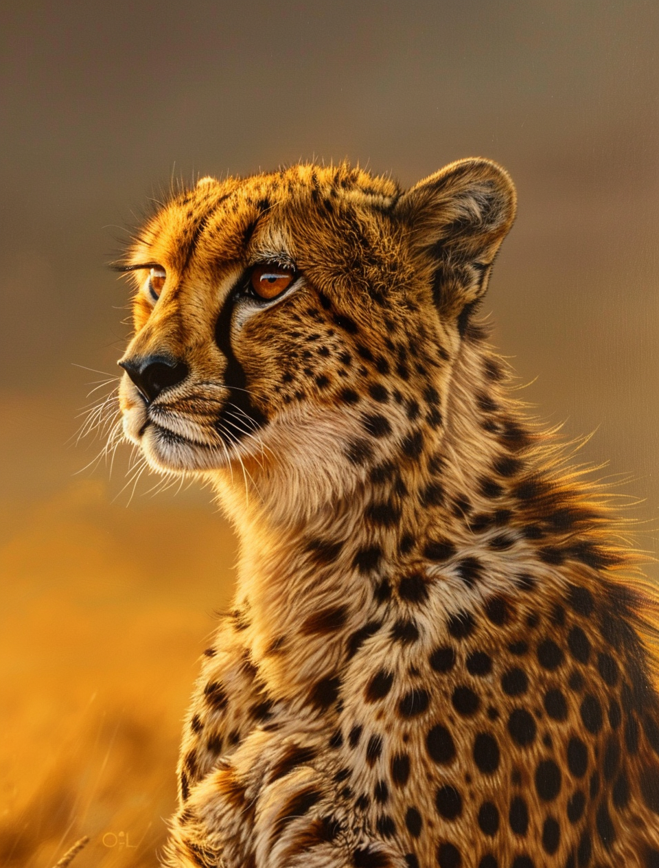 Cheetah Savannah Sunset 2.0